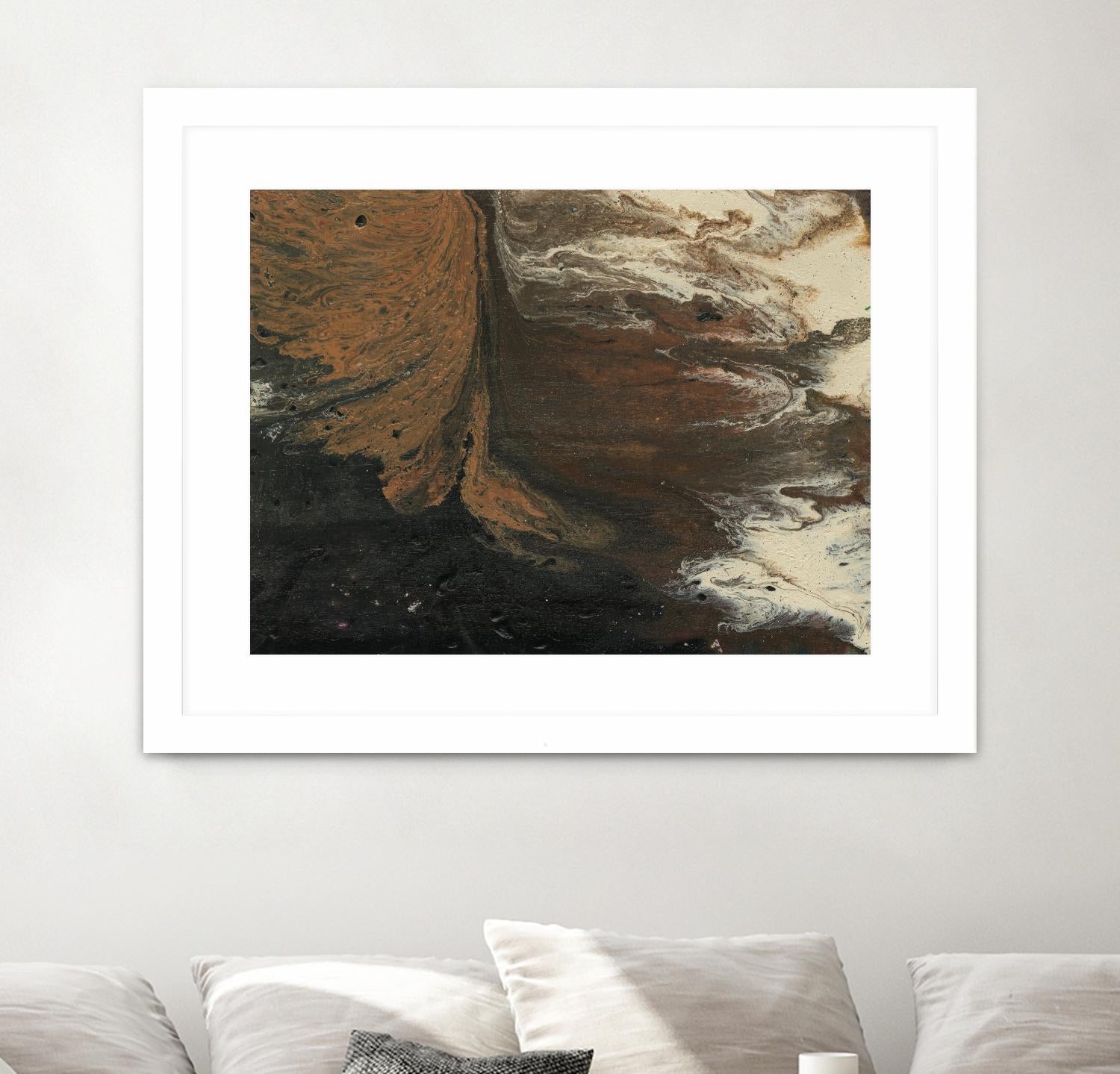 Dark Flow III by Regina Moore on GIANT ART - white abstract abstract