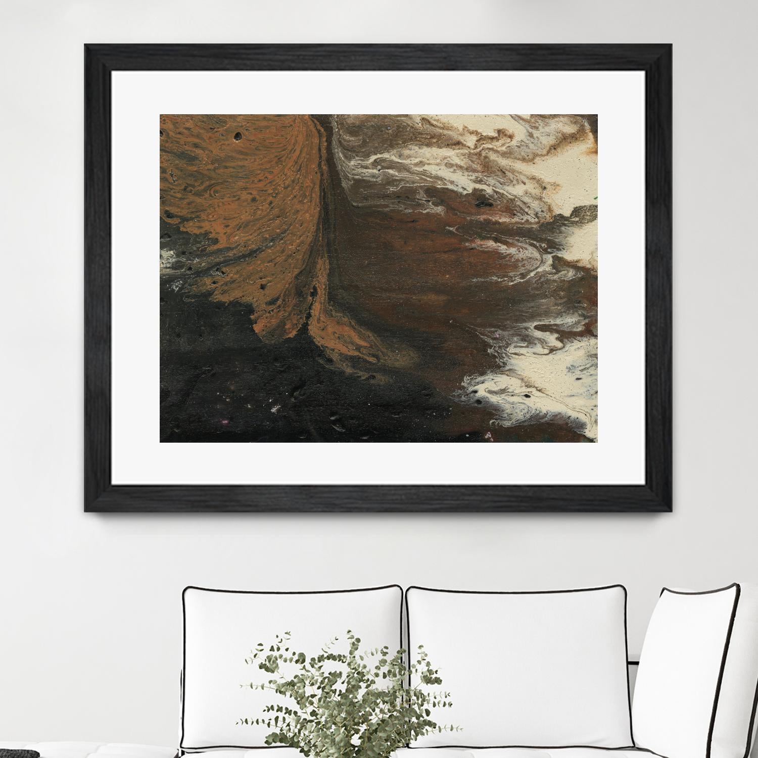 Dark Flow III by Regina Moore on GIANT ART - white abstract abstract