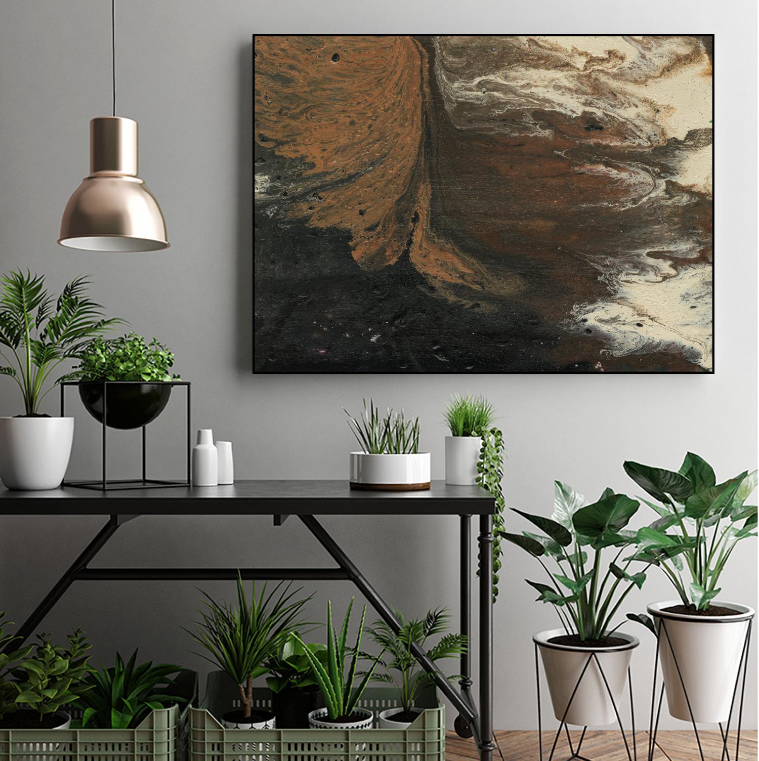 Dark Flow III by Regina Moore on GIANT ART - white abstract abstract