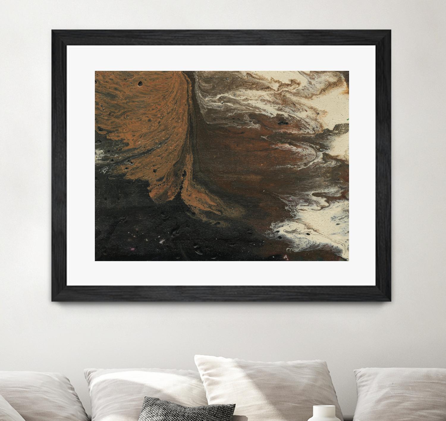 Dark Flow III by Regina Moore on GIANT ART - white abstract abstract