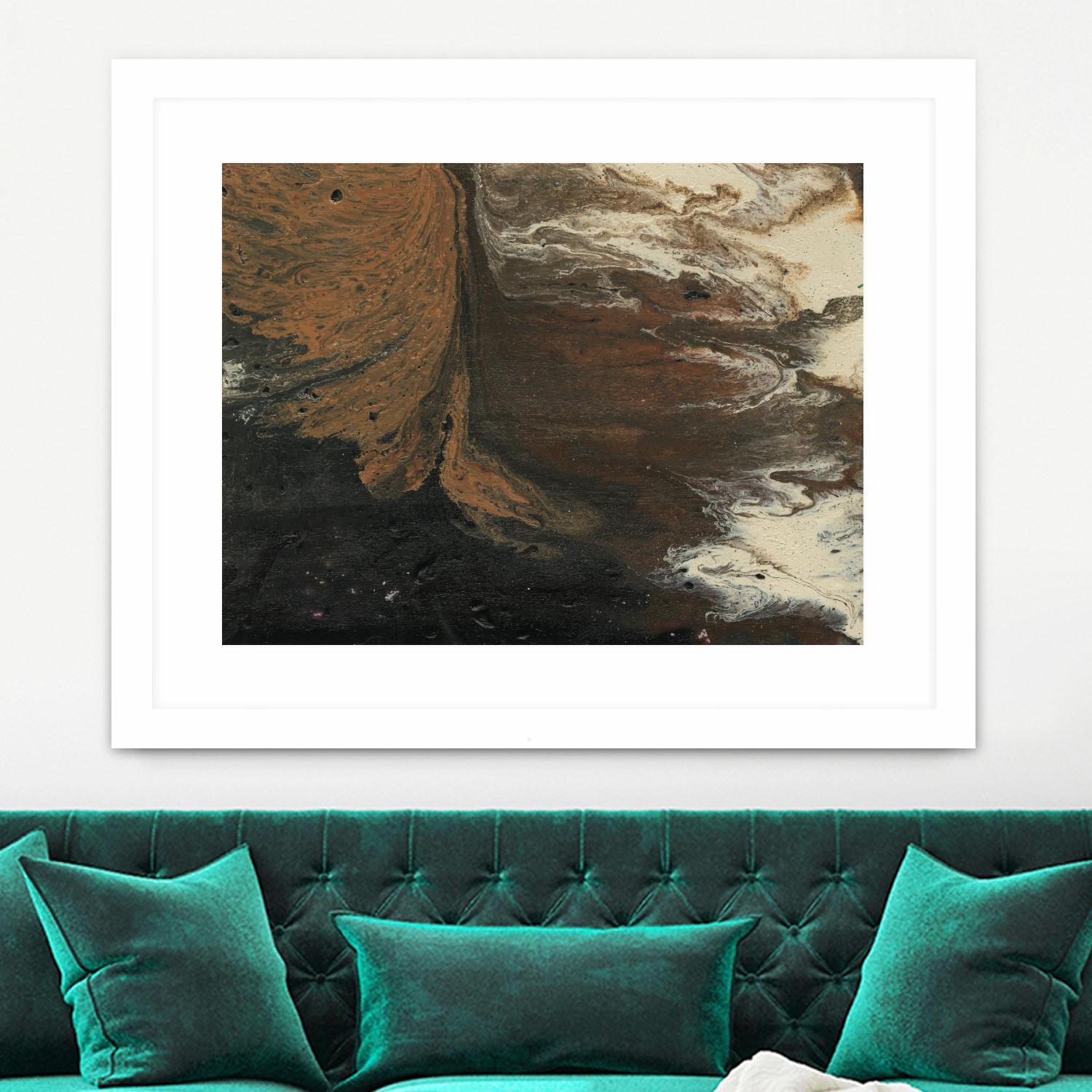 Dark Flow III by Regina Moore on GIANT ART - white abstract abstract