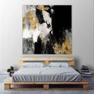 Neutral Gold Collage III by Victoria Borges on GIANT ART - grey  abstract abstract