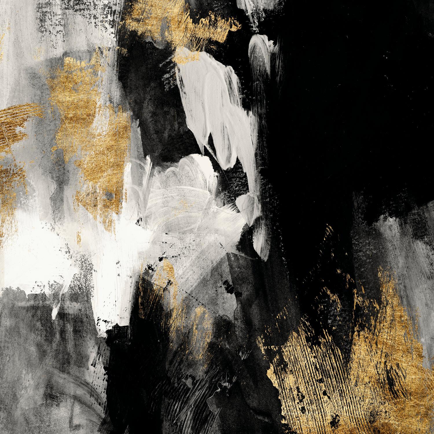 Neutral Gold Collage III by Victoria Borges on GIANT ART - grey  abstract abstract