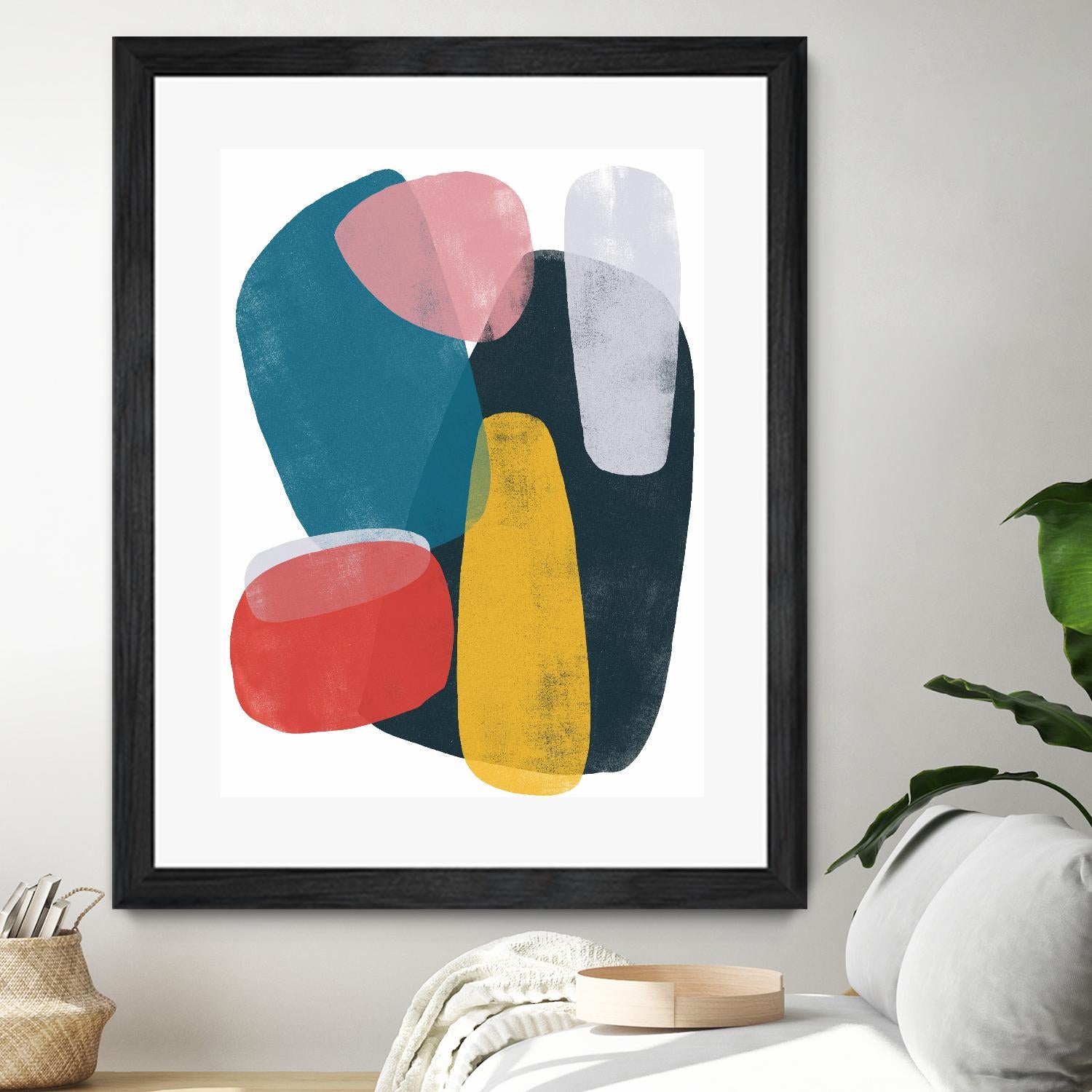 Orbital Fixture II by June Vess on GIANT ART - red abstract abstract