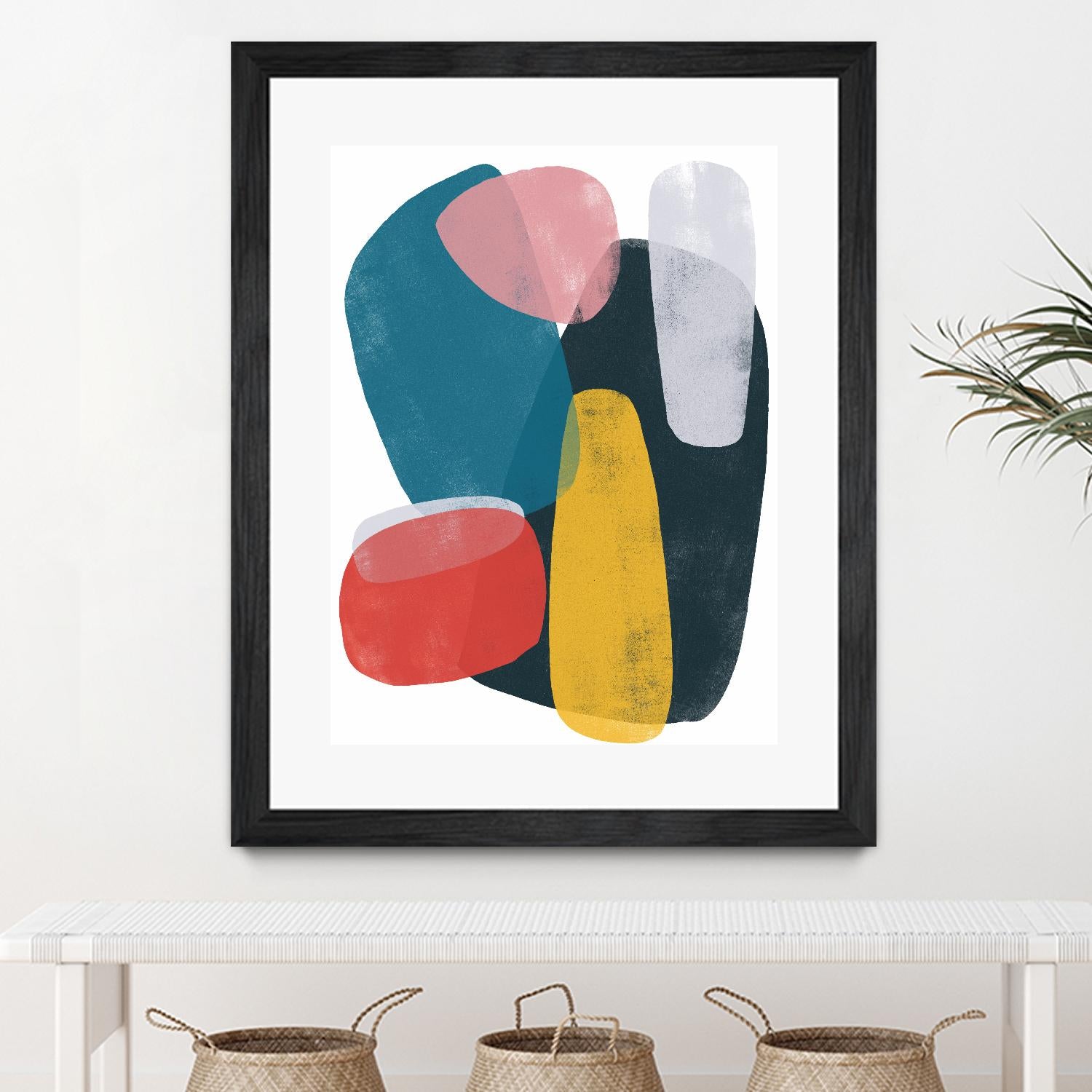 Orbital Fixture II by June Vess on GIANT ART - red abstract abstract