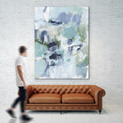 Azure Abstract I by Christina Long on GIANT ART - beige abstract abstract