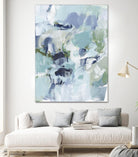 Azure Abstract I by Christina Long on GIANT ART - beige abstract abstract