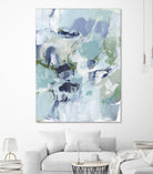 Azure Abstract I by Christina Long on GIANT ART - beige abstract abstract