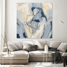 Blossom & Bliss I by June Vess on GIANT ART - blue abstract abstract