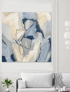 Blossom & Bliss I by June Vess on GIANT ART - blue abstract abstract