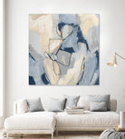Blossom & Bliss I by June Vess on GIANT ART - blue abstract abstract