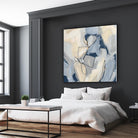 Blossom & Bliss I by June Vess on GIANT ART - blue abstract abstract