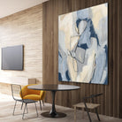 Blossom & Bliss I by June Vess on GIANT ART - blue abstract abstract
