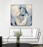 Blossom & Bliss I by June Vess on GIANT ART - blue abstract abstract