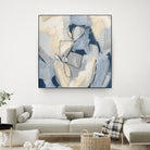 Blossom & Bliss I by June Vess on GIANT ART - blue abstract abstract