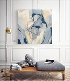 Blossom & Bliss I by June Vess on GIANT ART - blue abstract abstract