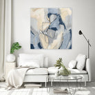 Blossom & Bliss I by June Vess on GIANT ART - blue abstract abstract