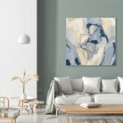 Blossom & Bliss I by June Vess on GIANT ART - blue abstract abstract