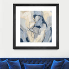 Blossom & Bliss I by June Vess on GIANT ART - blue abstract abstract