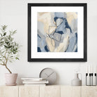 Blossom & Bliss I by June Vess on GIANT ART - blue abstract abstract