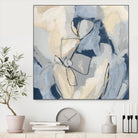 Blossom & Bliss I by June Vess on GIANT ART - blue abstract abstract