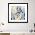 Blossom & Bliss I by June Vess on GIANT ART - blue abstract abstract
