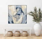 Blossom & Bliss I by June Vess on GIANT ART - blue abstract abstract