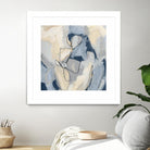 Blossom & Bliss I by June Vess on GIANT ART - blue abstract abstract