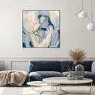 Blossom & Bliss I by June Vess on GIANT ART - blue abstract abstract