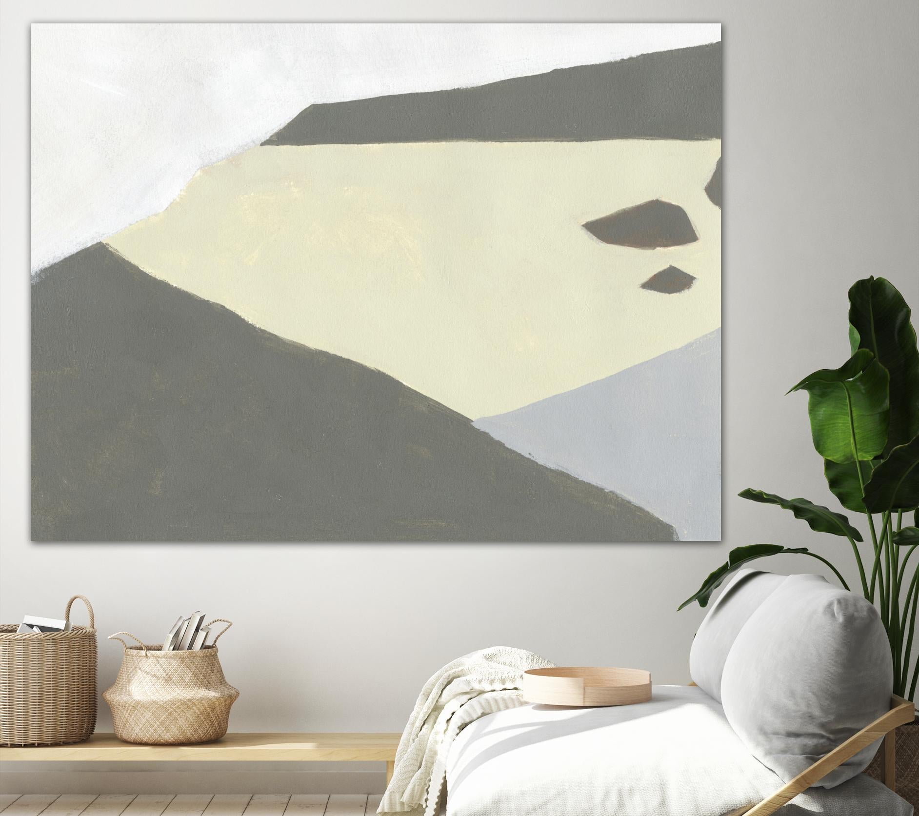 Landscape Composition I by Jacob Green on GIANT ART - green abstract abstract