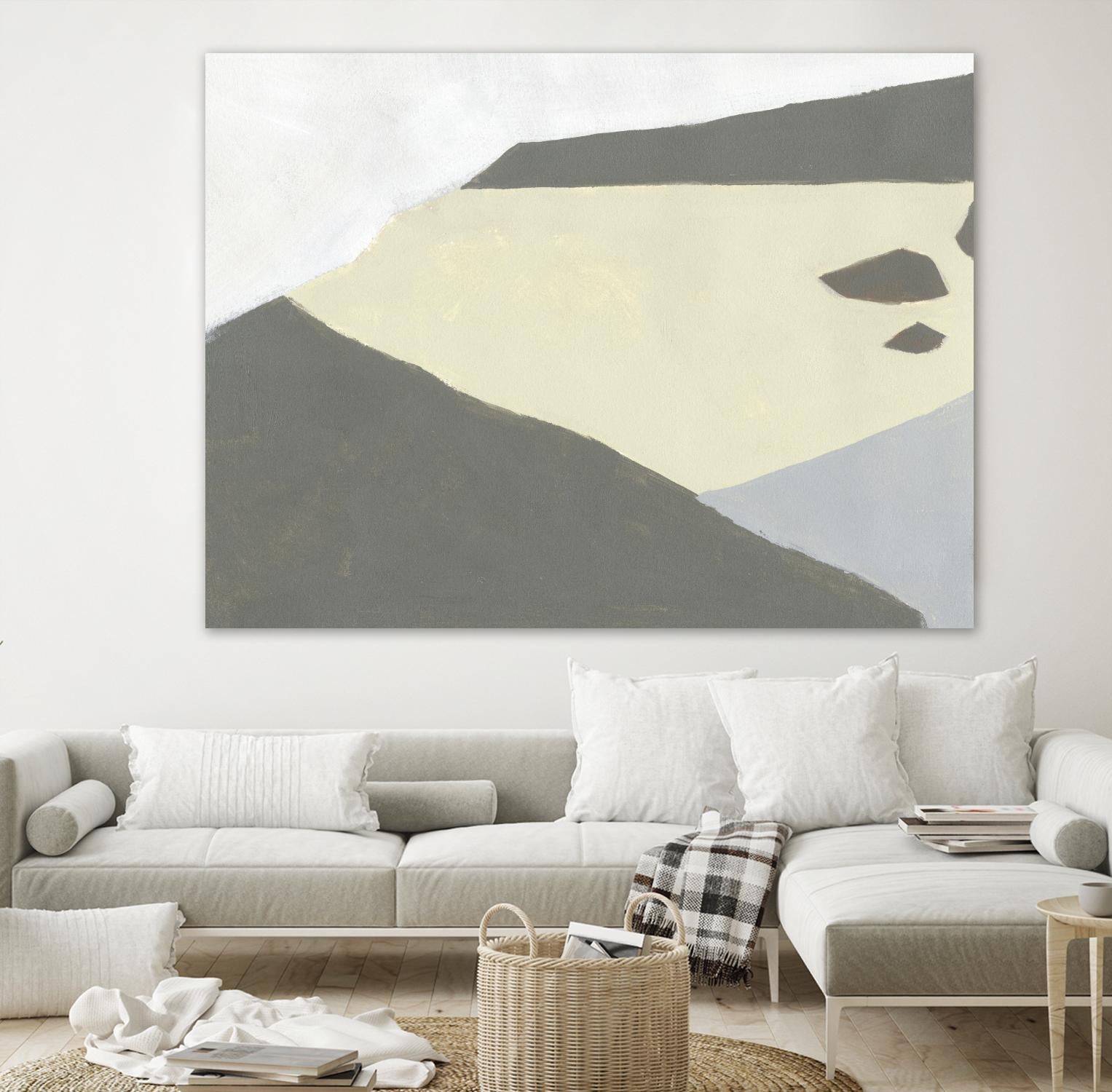 Landscape Composition I by Jacob Green on GIANT ART - green abstract abstract