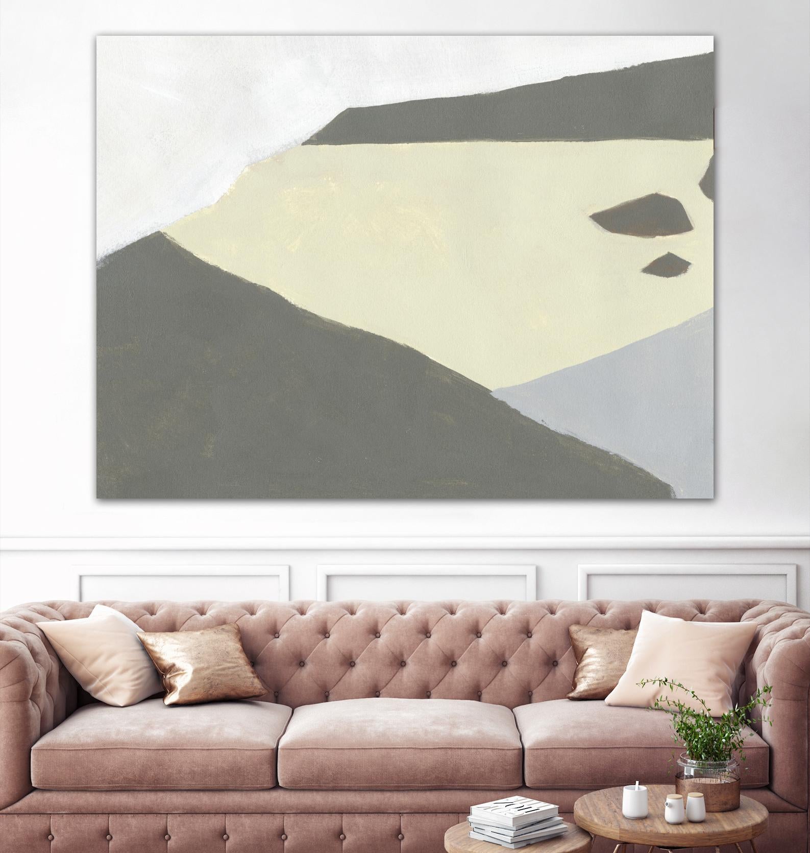 Landscape Composition I by Jacob Green on GIANT ART - green abstract abstract