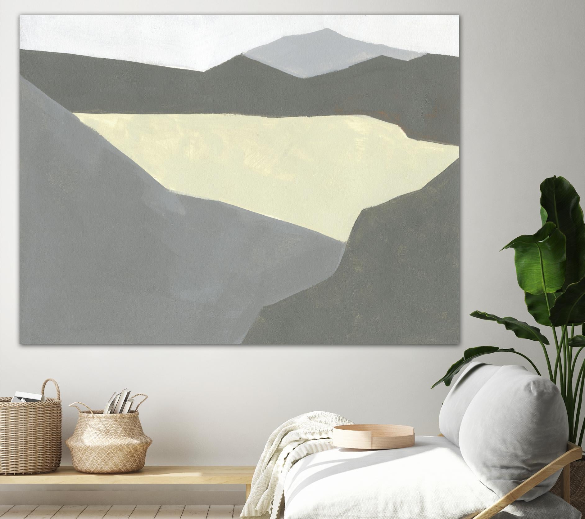 Landscape Composition IV by Jacob Green on GIANT ART - white abstract abstract