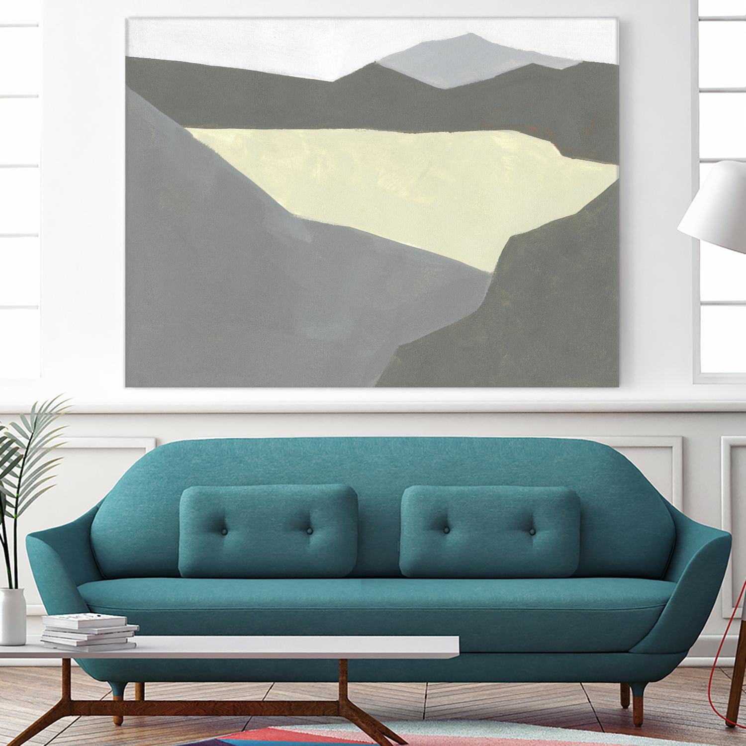 Landscape Composition IV by Jacob Green on GIANT ART - white abstract abstract