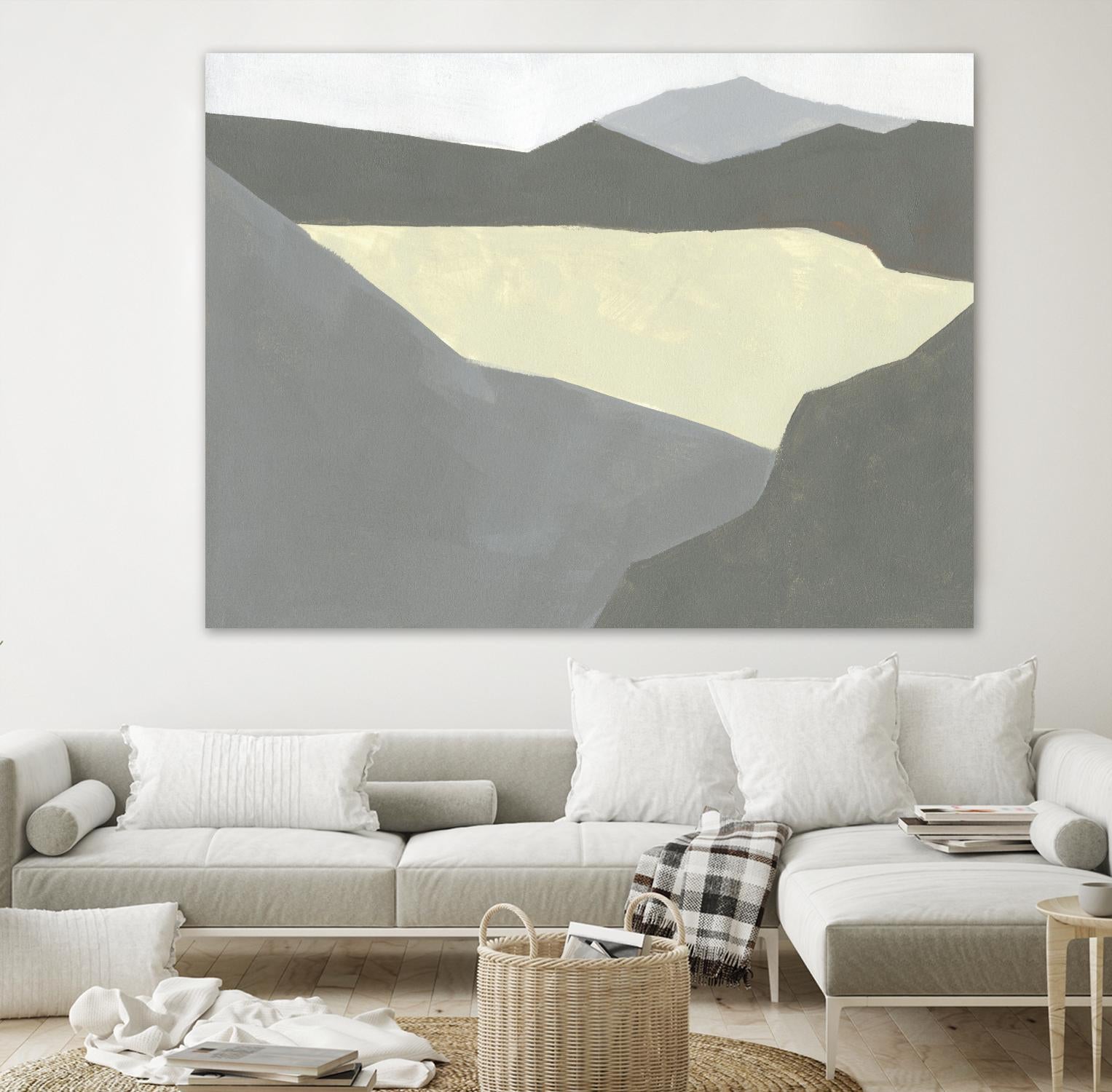 Landscape Composition IV by Jacob Green on GIANT ART - white abstract abstract