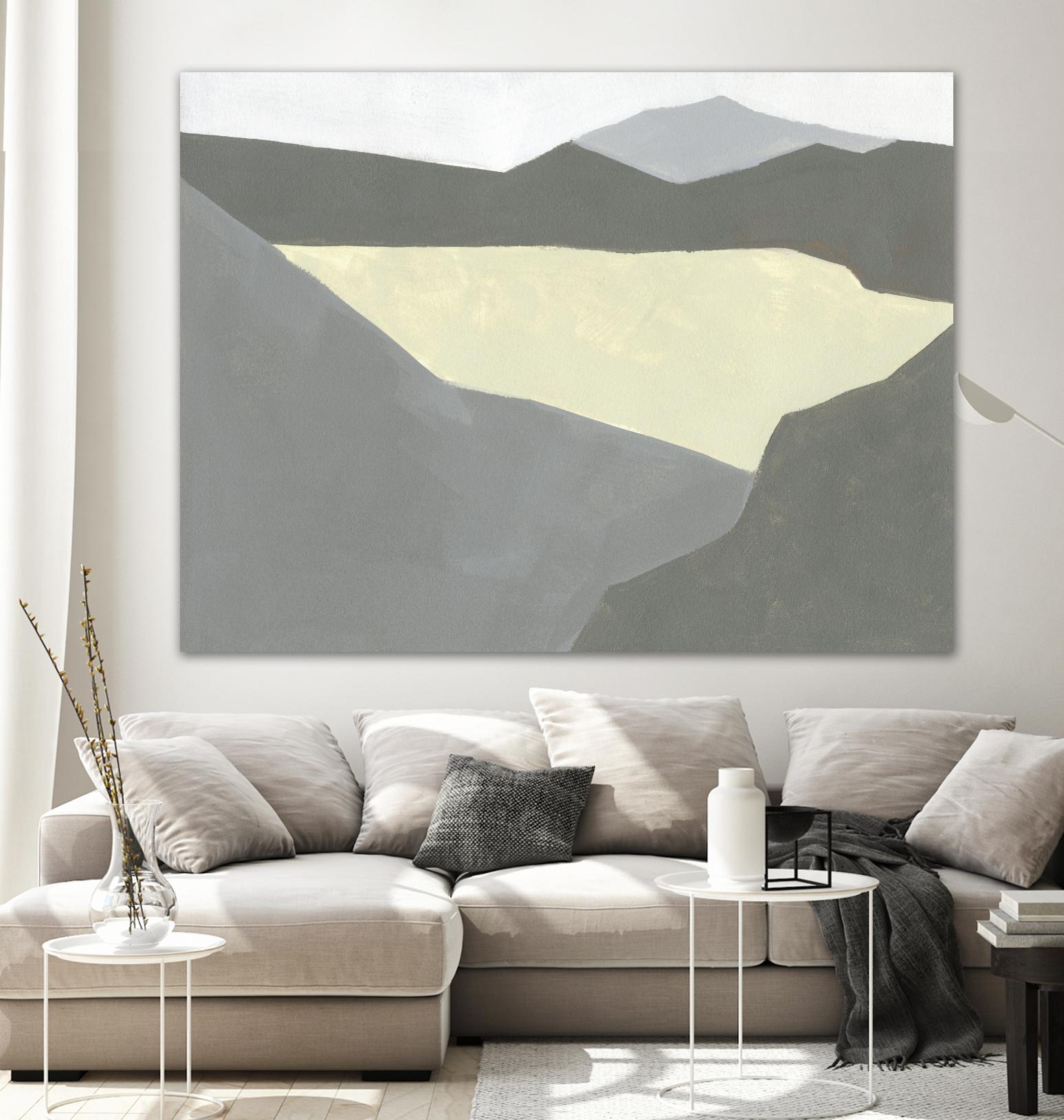 Landscape Composition IV by Jacob Green on GIANT ART - white abstract abstract