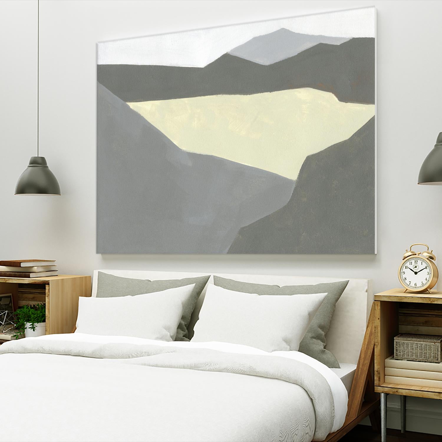 Landscape Composition IV by Jacob Green on GIANT ART - white abstract abstract