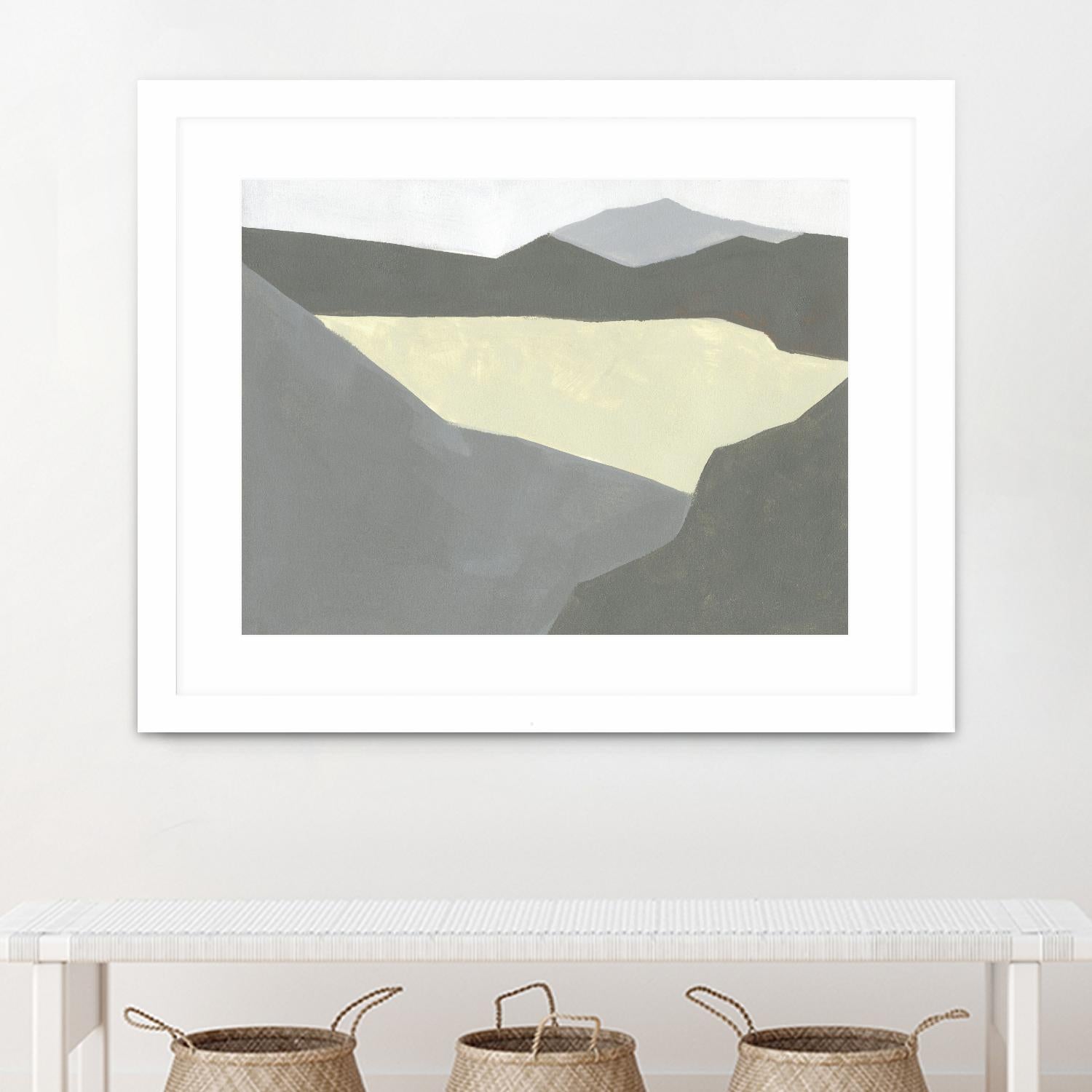 Landscape Composition IV by Jacob Green on GIANT ART - white abstract abstract