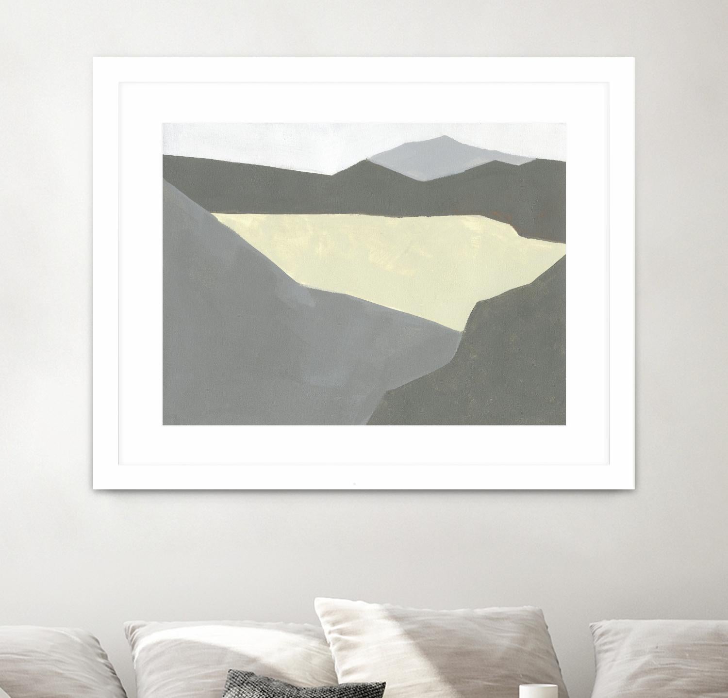 Landscape Composition IV by Jacob Green on GIANT ART - white abstract abstract