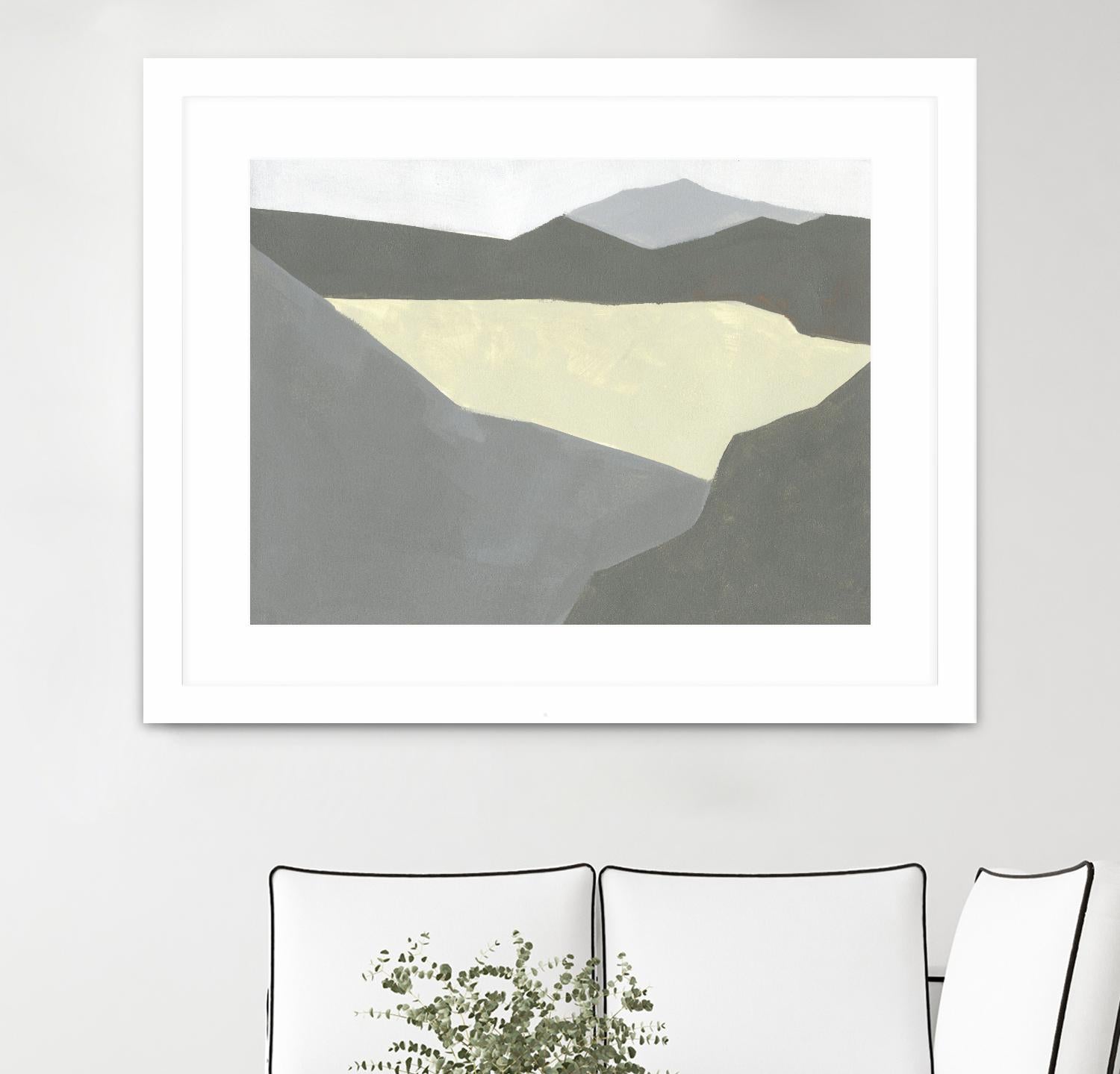 Landscape Composition IV by Jacob Green on GIANT ART - white abstract abstract