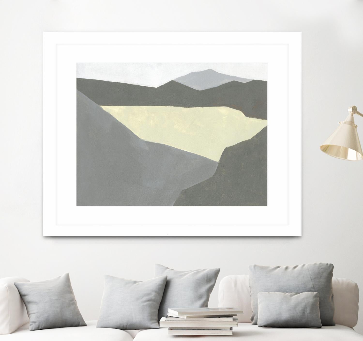 Landscape Composition IV by Jacob Green on GIANT ART - white abstract abstract