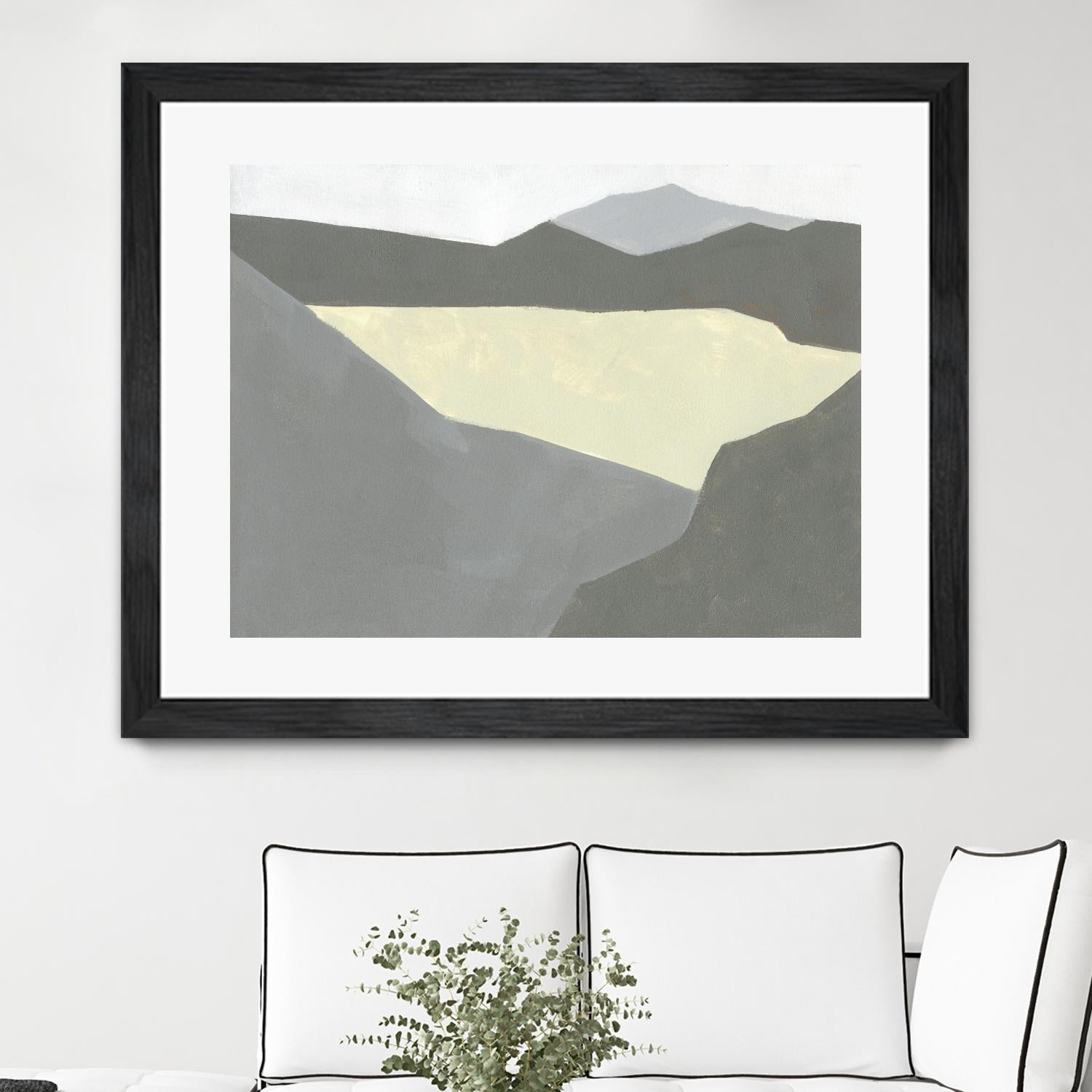 Landscape Composition IV by Jacob Green on GIANT ART - white abstract abstract
