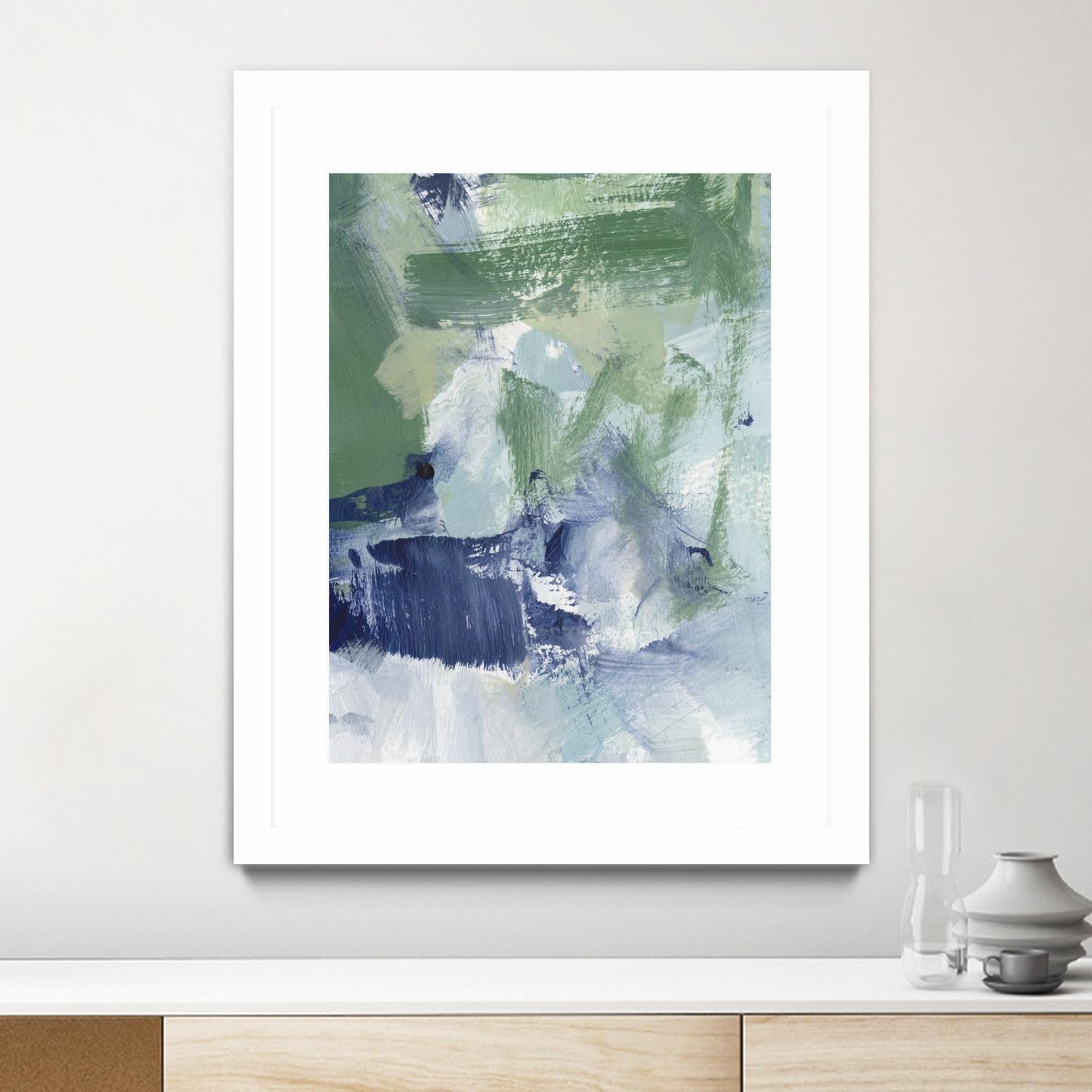 Northern Lights Abstract V by Christina Long on GIANT ART - beige abstract abstract