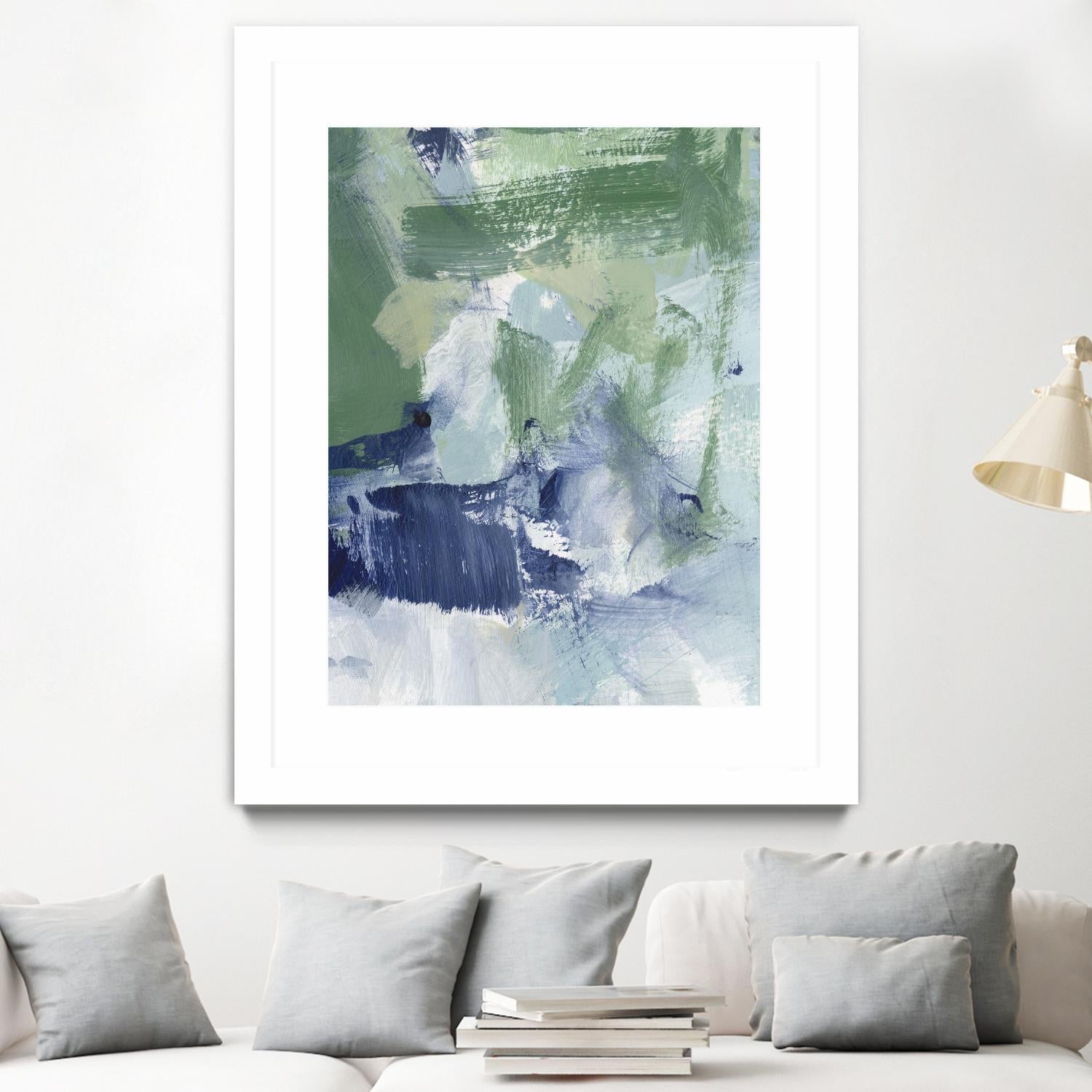 Northern Lights Abstract V by Christina Long on GIANT ART - beige abstract abstract