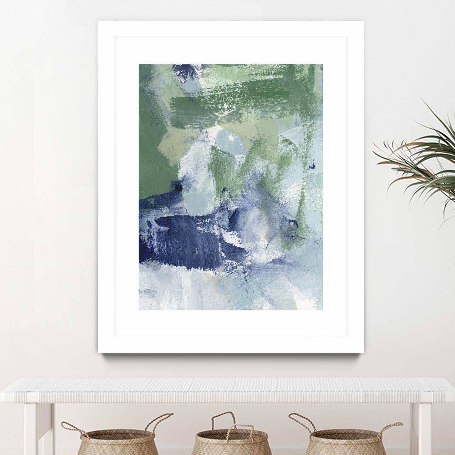 Northern Lights Abstract V by Christina Long on GIANT ART - beige abstract abstract