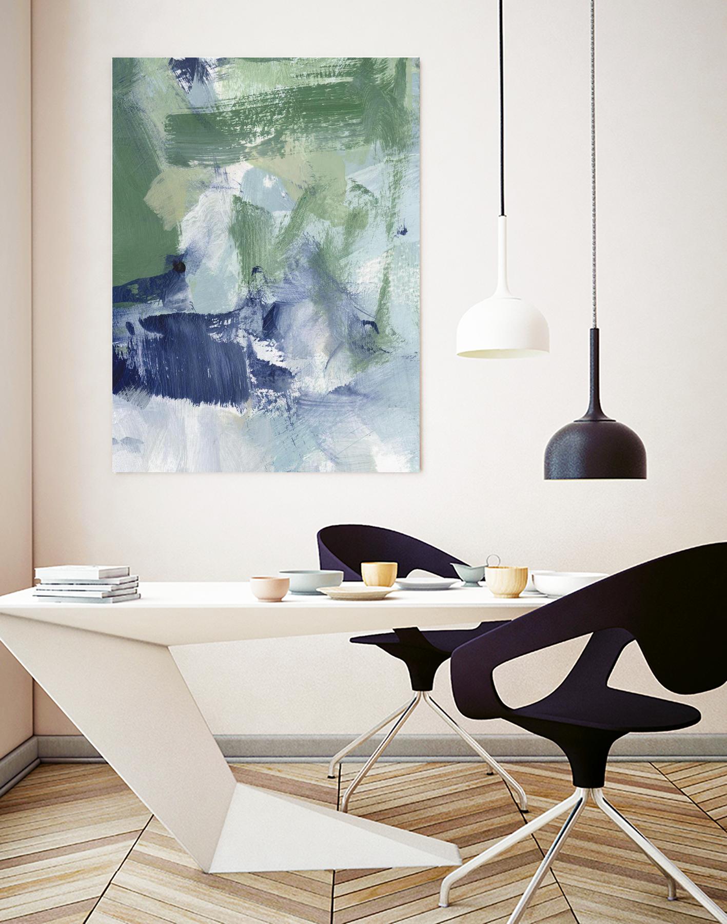 Northern Lights Abstract V by Christina Long on GIANT ART - beige abstract abstract