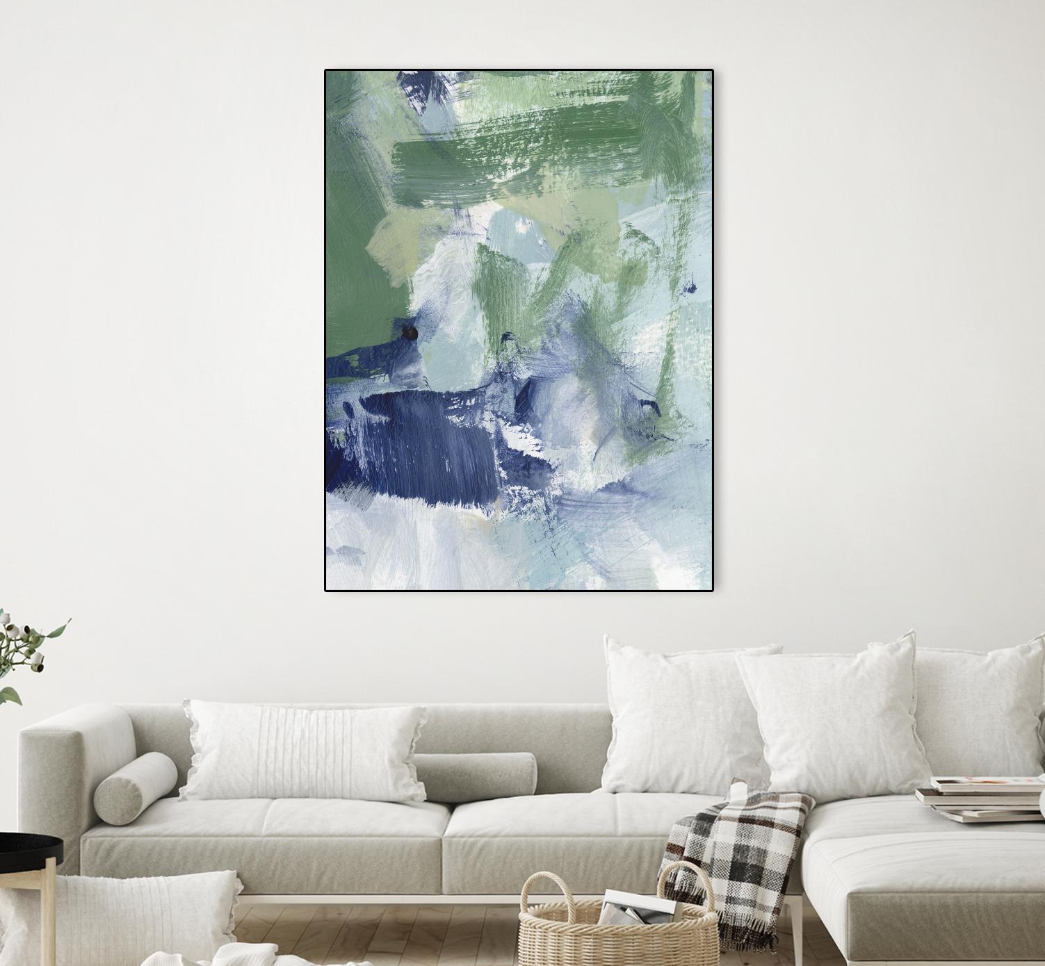 Northern Lights Abstract V by Christina Long on GIANT ART - beige abstract abstract