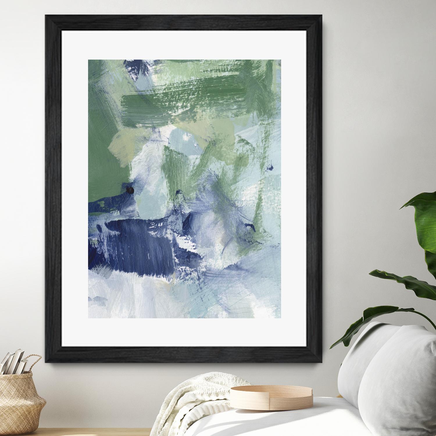 Northern Lights Abstract V by Christina Long on GIANT ART - beige abstract abstract