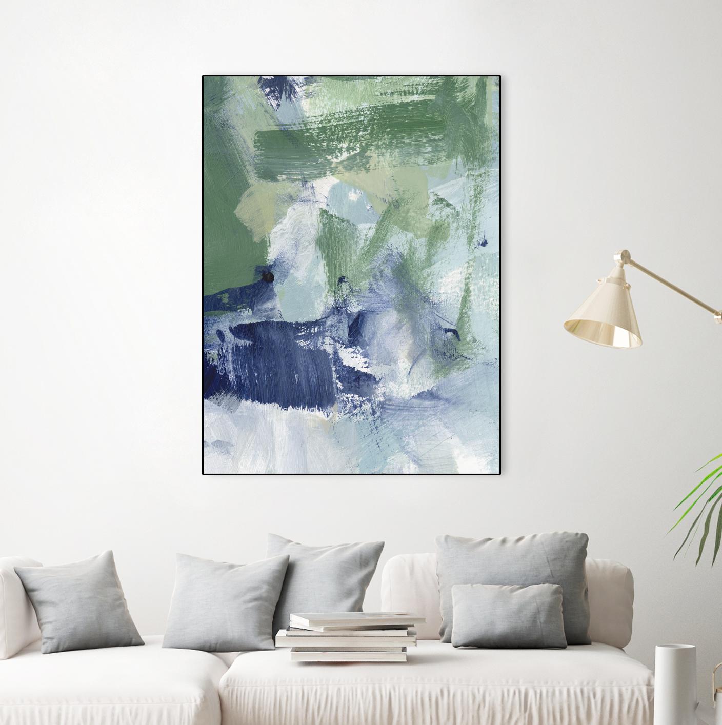 Northern Lights Abstract V by Christina Long on GIANT ART - beige abstract abstract