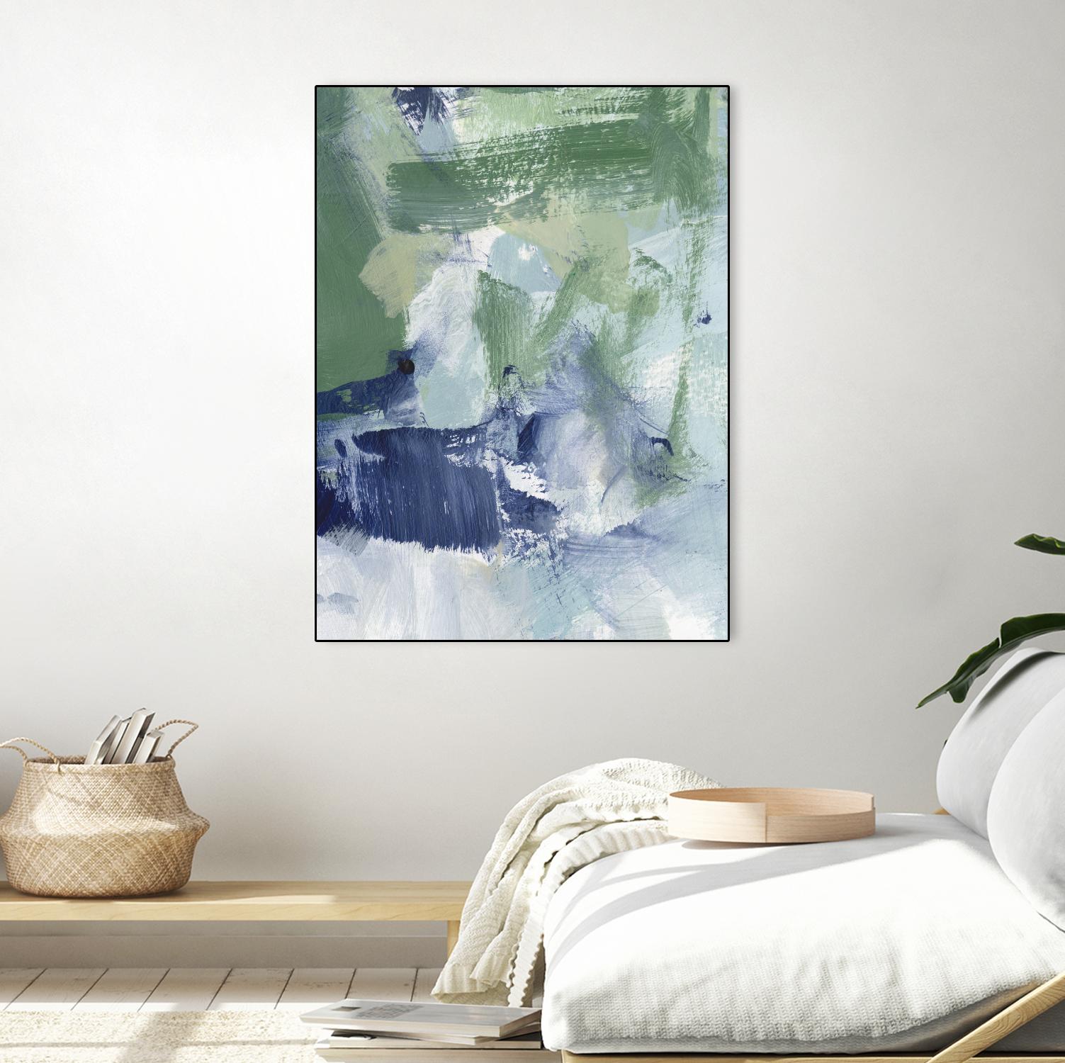 Northern Lights Abstract V by Christina Long on GIANT ART - beige abstract abstract